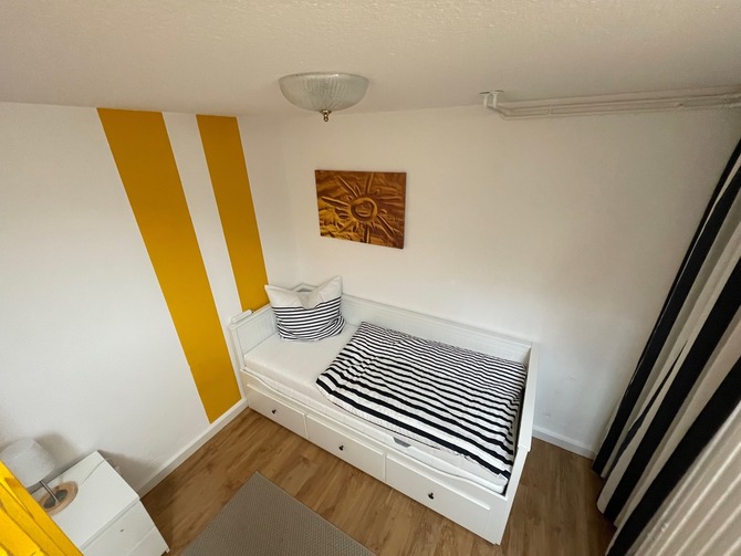 Ferienhaus in Gr&ouml;mitz - M&uuml;ller - Zweites Schlafzimmer mit Ausziehbett