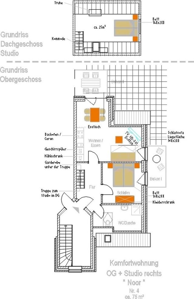 Ferienwohnung in Haby - Herrmannshof Haby App 4 Noor - Bild 25