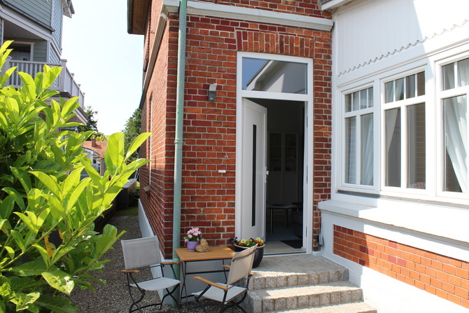 Ferienwohnung in Niendorf/Ostsee - Moesickes kleine FeWo - Eingang