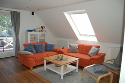 Fehmarn Ferienhaus Backbord, exklusives Oberdeck