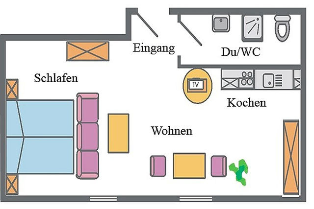 Ferienwohnung in Ostseeheilbad Zingst - Waldesruh - App 1 - Bild 8