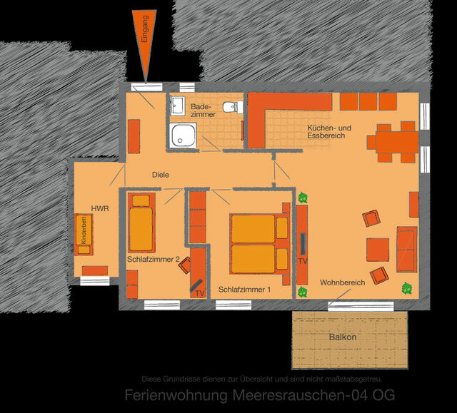 Ferienwohnung in Dierhagen - "Meeresrauschen-Whg.-04" - Bild 21