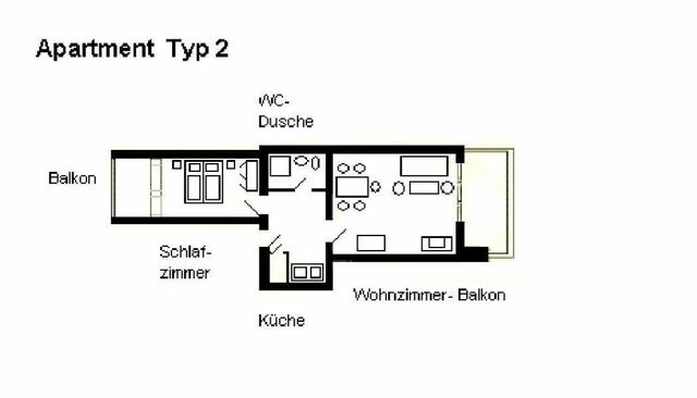 Ferienwohnung in Binz - Villa Strandidyll Binz Typ 2 / Apartment 10 - Bild 14