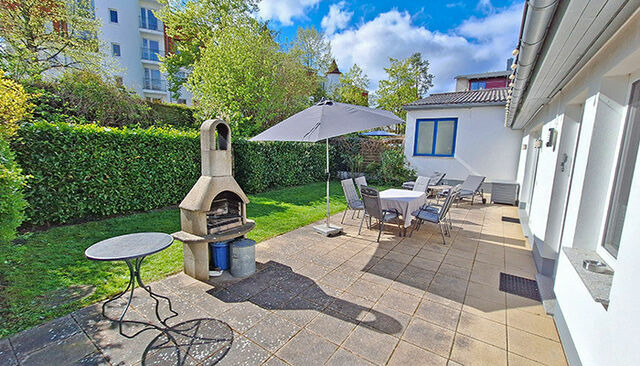 Ferienhaus in Heringsdorf - Insellicht BRINKMANNHAUS - entspannend groß fast am Strand Sauna Terrasse Grill - Bild 11