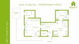 Ferienwohnung in Gr&ouml;mitz - Appartement Merle | Kieler Stra&szlig;e 16a | APPARTO Gr&ouml;mitz - Bild 3