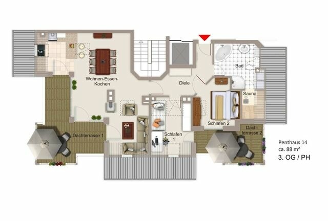 Ferienwohnung in Gro&szlig;enbrode - Ostseebrise 14 - Gro&szlig;enbrode - Bild 25