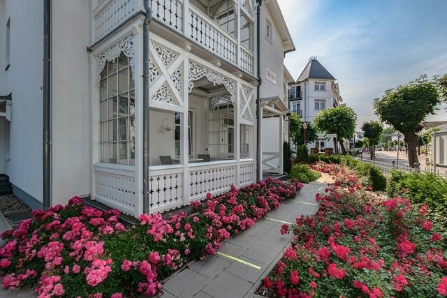 Ferienwohnung in Binz - Villa Iduna / Ferienwohnung No. 10 - EG mit Balkon nach Osten - Bild 24