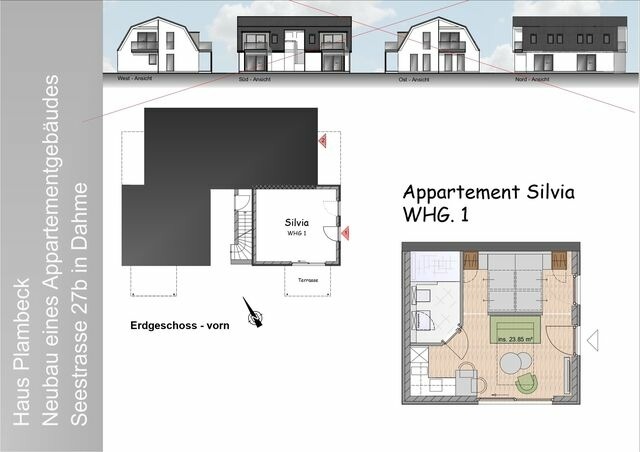 Ferienwohnung in Dahme - L&uuml;tt Plambeck-Appartement Silvia EG 1 - Bild 14