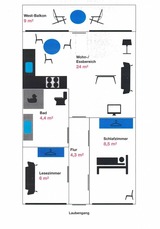 Ferienwohnung in Sch&ouml;nberger Strand - Kuntscher, Enken und Kr&uuml;ger, Arne: App. (Nr. 205) im "Haus Seelust" - Bild 20