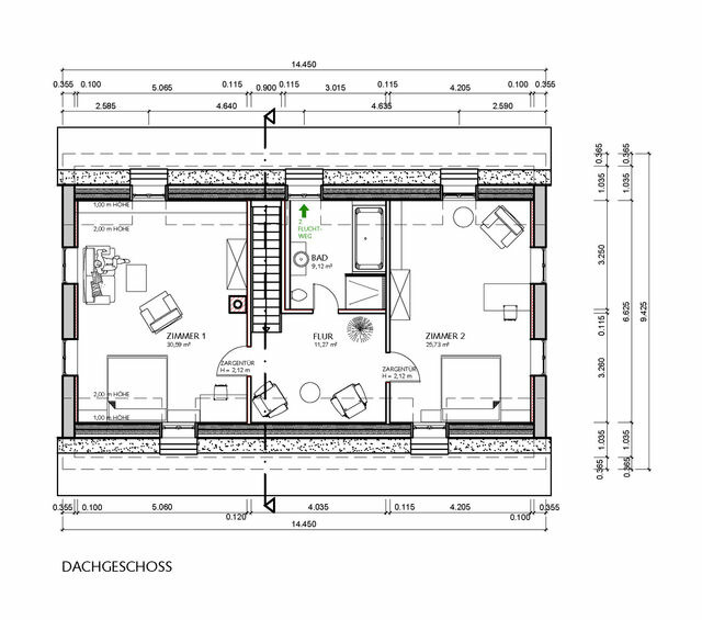 Ferienhaus in Brodersby - Landhaus Schleiblick - Bild 18