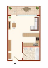 Ferienwohnung in Laboe - Börn Hafenkajüte - Bild 17
