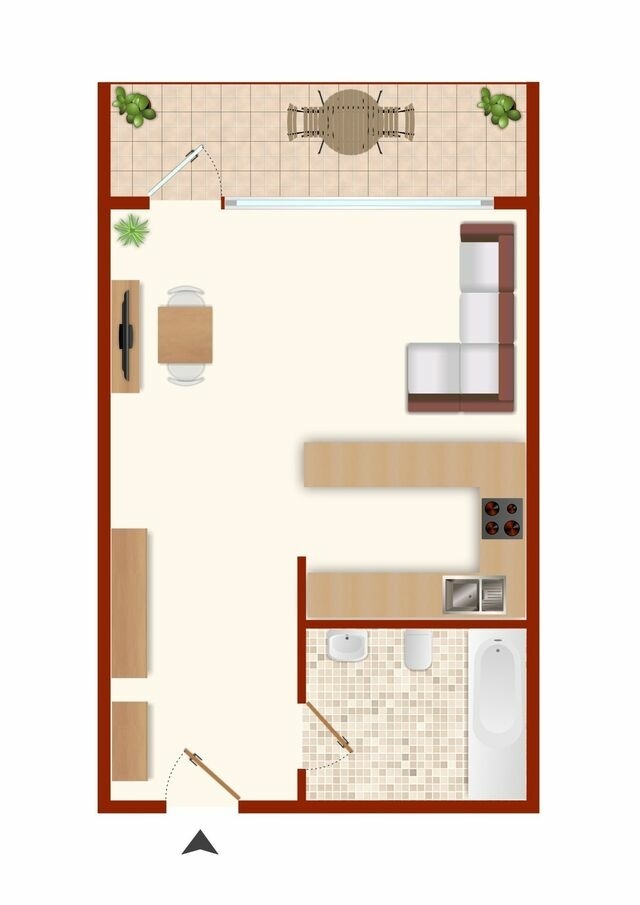 Ferienwohnung in Laboe - Börn Hafenkajüte - Bild 17