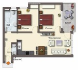 Ferienwohnung in Ahlbeck - (Brise) Strandresidenz Else Marie App. 1.11 - Bild 22