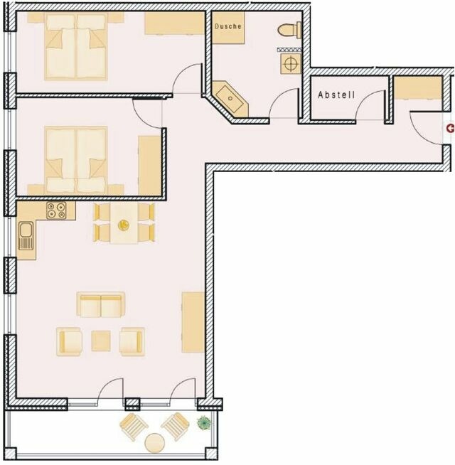 Ferienwohnung in Seebad Heringsdorf - (Brise) Haus Maxim App. 08 - Bild 24