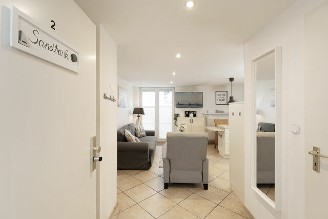 Ferienwohnung in Gr&ouml;mitz - Haus Strandgefl&uuml;ster Sandbank - Bild 22