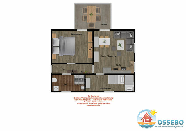 Ferienwohnung in Boltenhagen - OSTSEE7 Fewo Ausblick - Bild 22