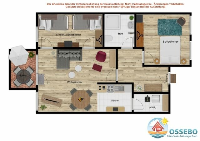 Ferienwohnung in Boltenhagen - S&uuml;nnslag Wohnung 049 - Bild 20