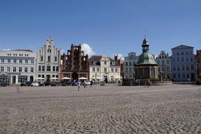 Ferienwohnung in Wismar - Vergissmeinnicht - Caf&eacute; 28 & Pension am Markt - ABC621 - Bild 15