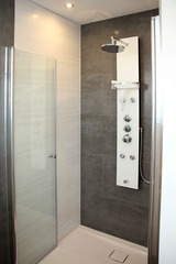 Ferienwohnung in Brenkenhagen - Ostseebrise 17 - und Regendusche